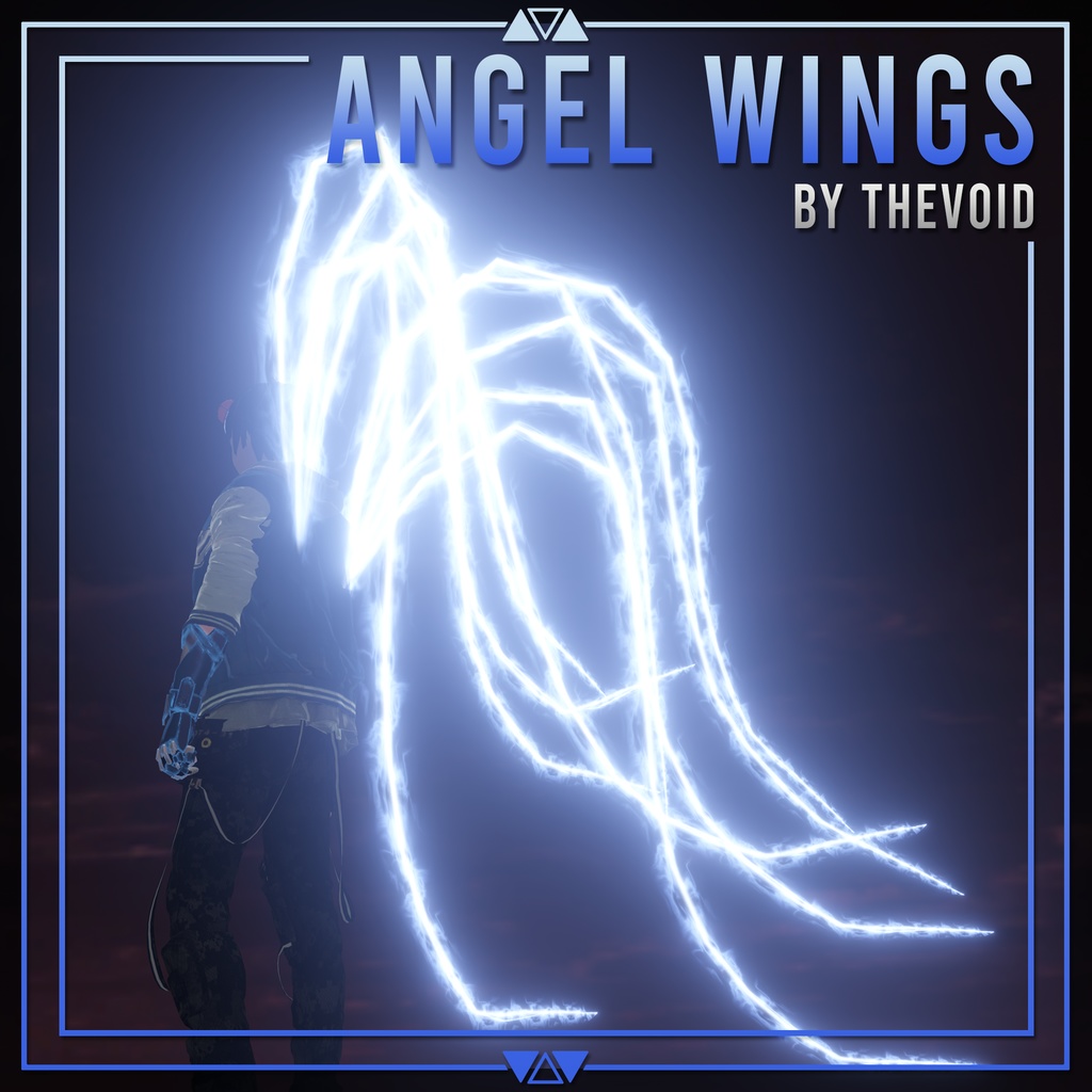 【Unity/VRChat】Void's Angel Wings