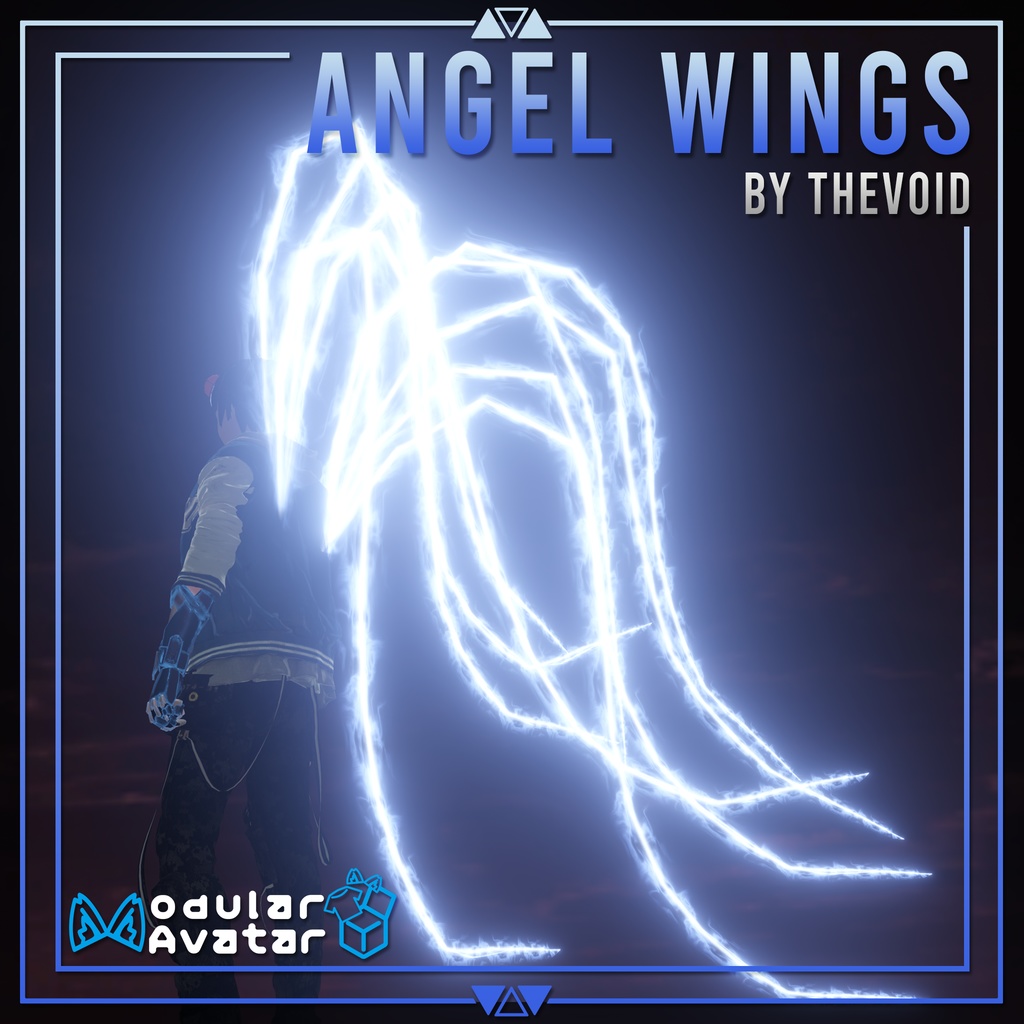 【Unity/VRChat】Void's Angel Wings