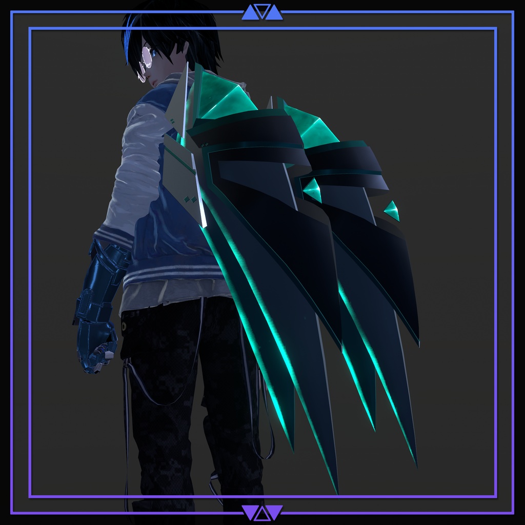 【Unity/VRChat パーティクル】Void's Crystal Cannons