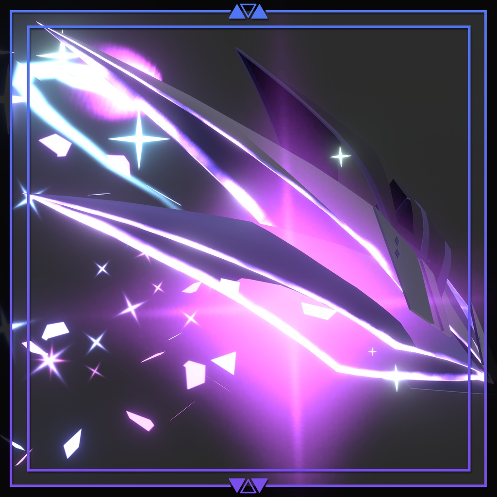 【Unity/VRChat パーティクル】Void's Crystal Cannons