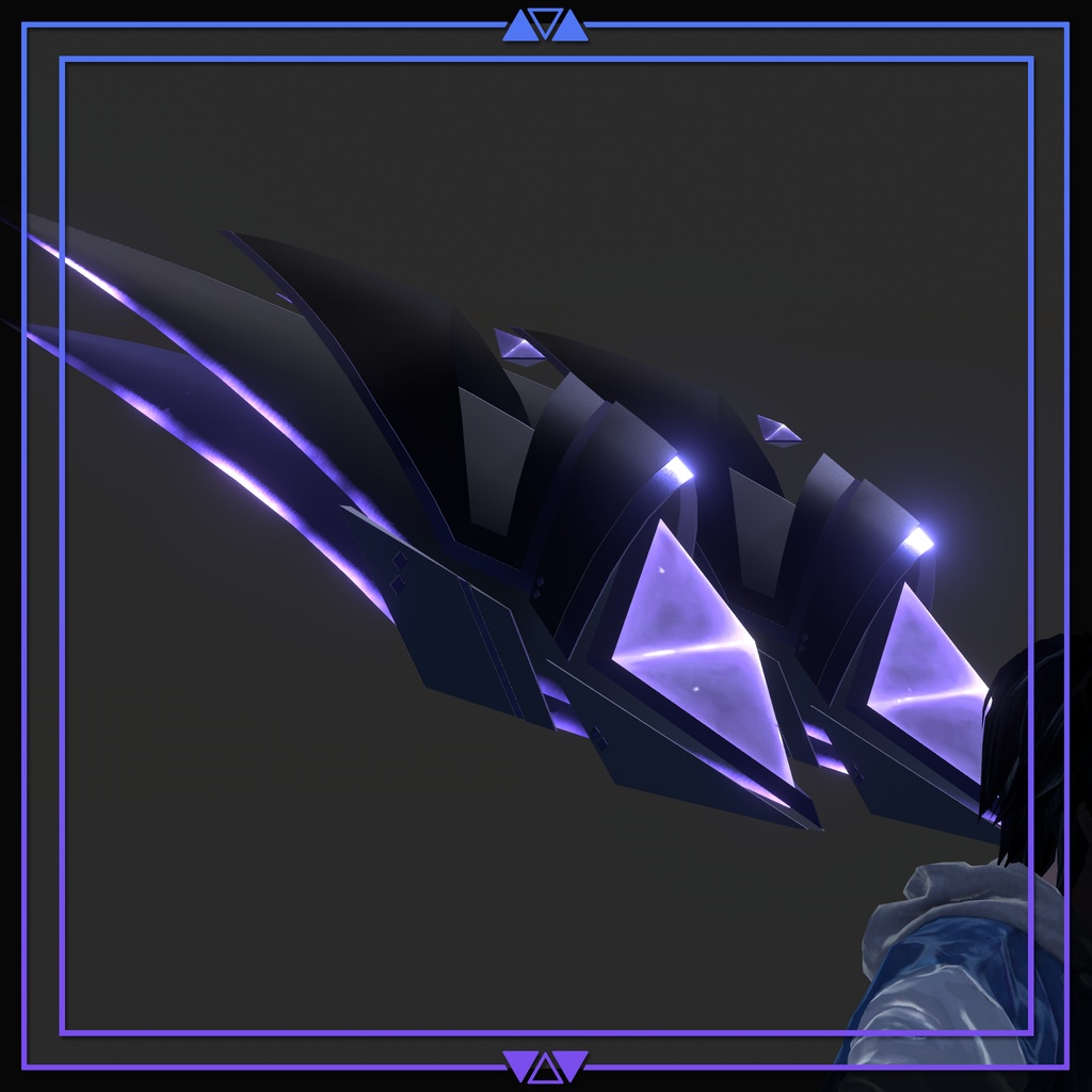 【Unity/VRChat パーティクル】Void's Crystal Cannons