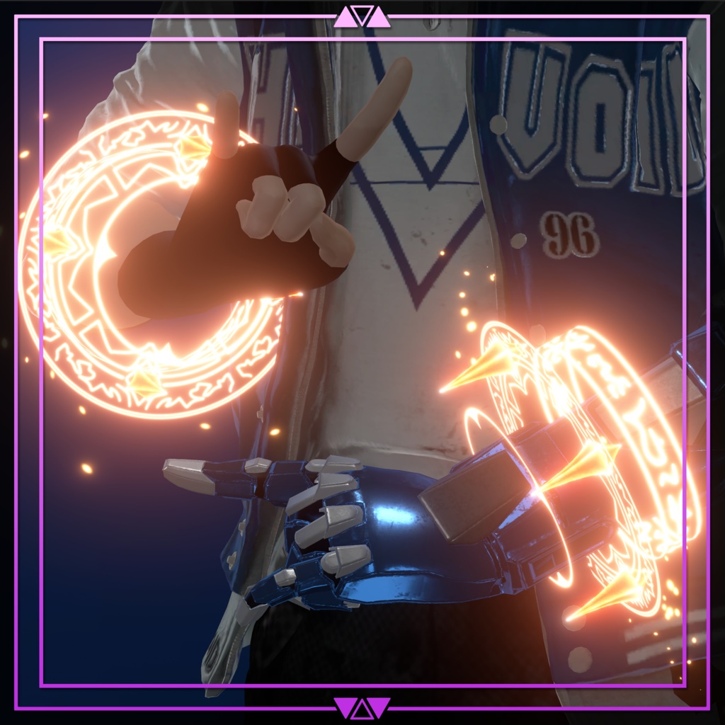 【Unity/VRChat パーティクル】Void's Arcane Rush