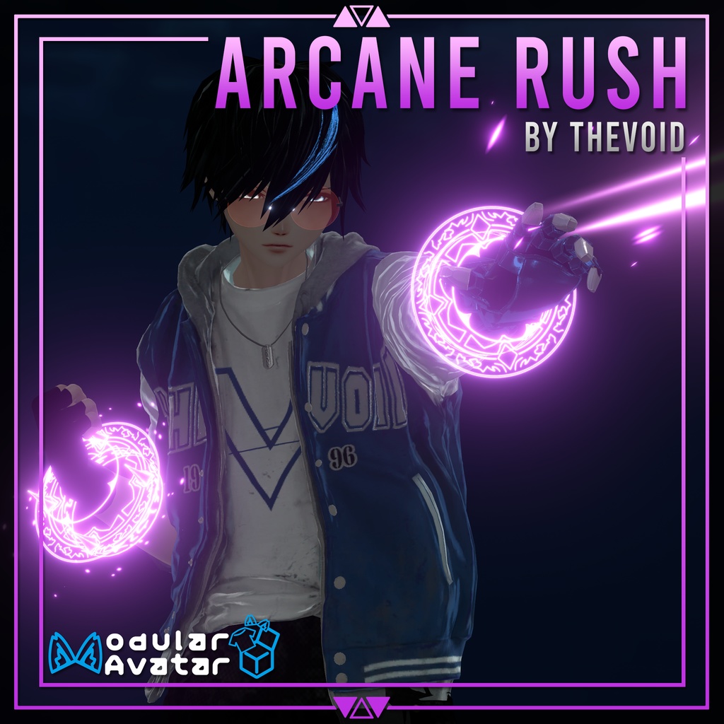 【Unity/VRChat パーティクル】Void's Arcane Rush