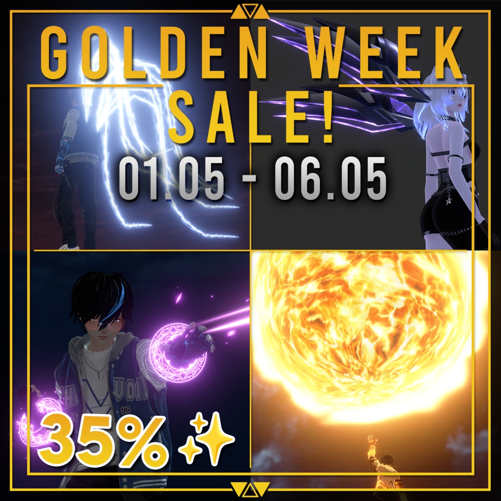 GOLDEN WEEK SALE 2026 [01.05 - 06.05]