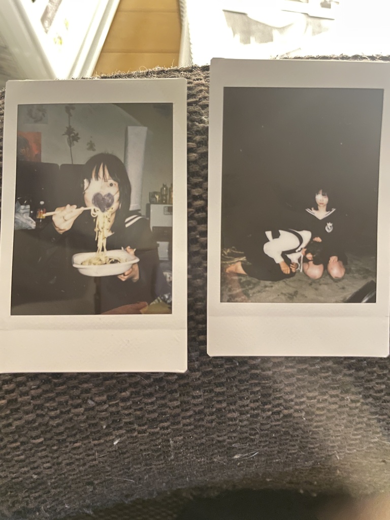 夜の海とたらこスパチェキ