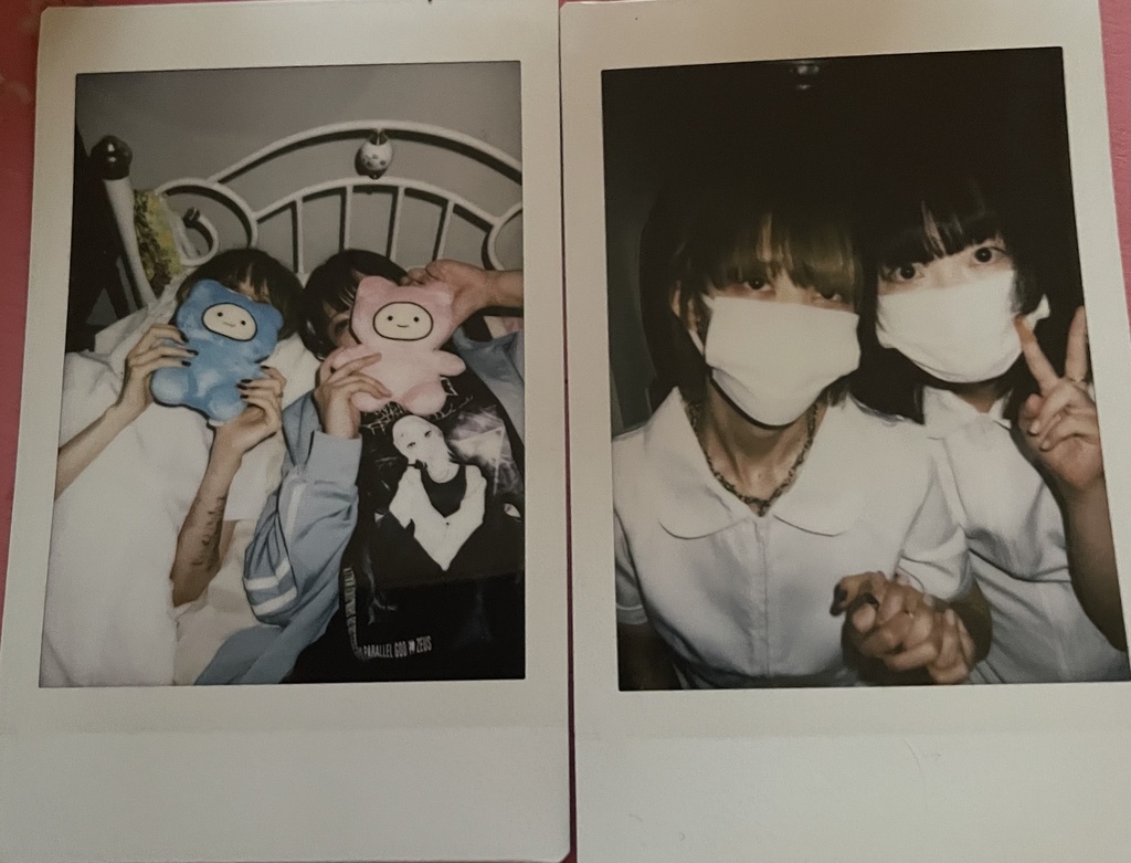 まりかとポコと星ナースチェキ