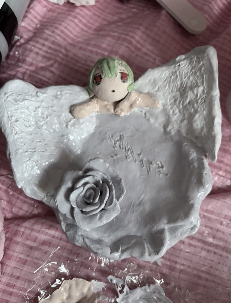 【ファンボ会員限定】天使のトレー　アイスグレー