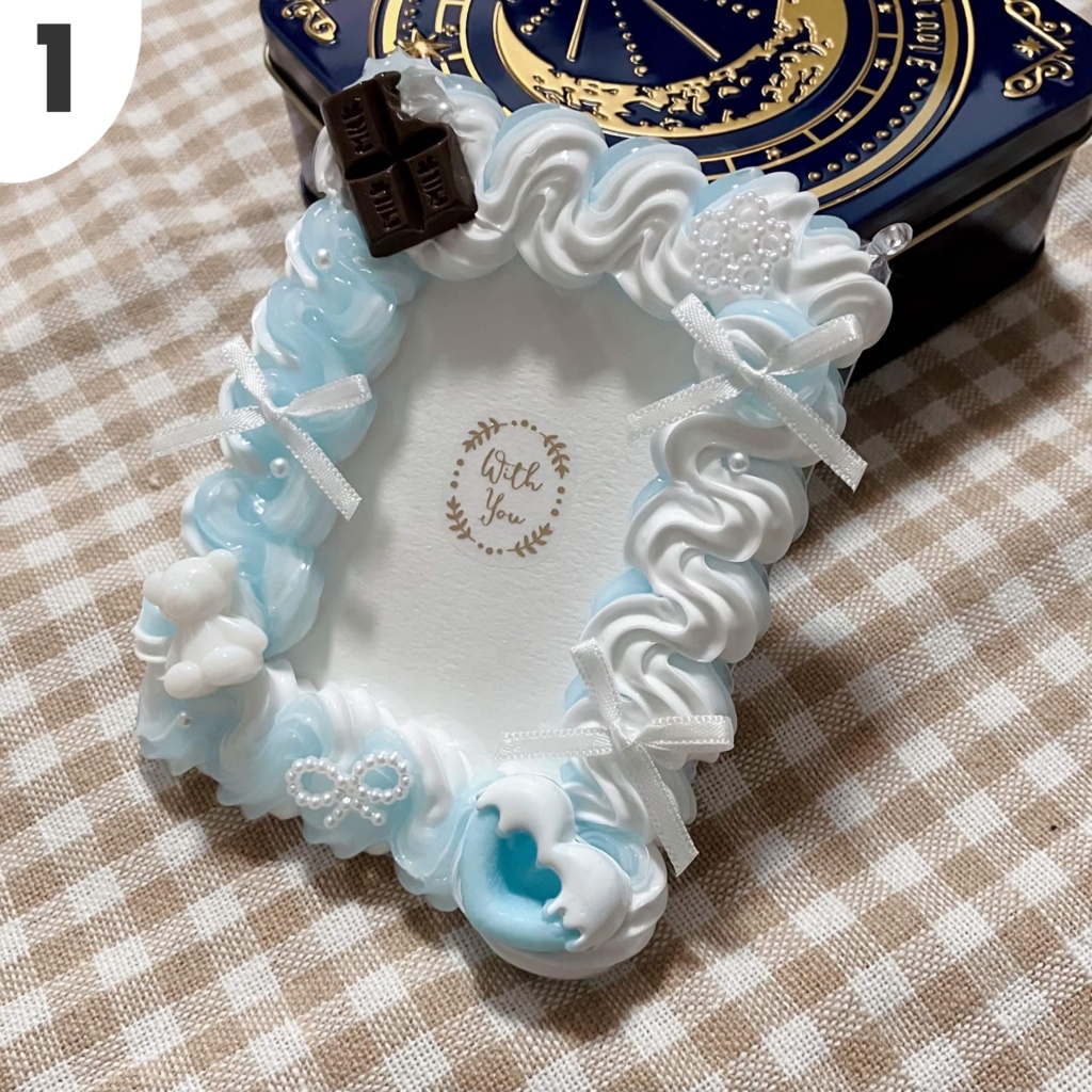 ホイップデコ トレカケース Blue