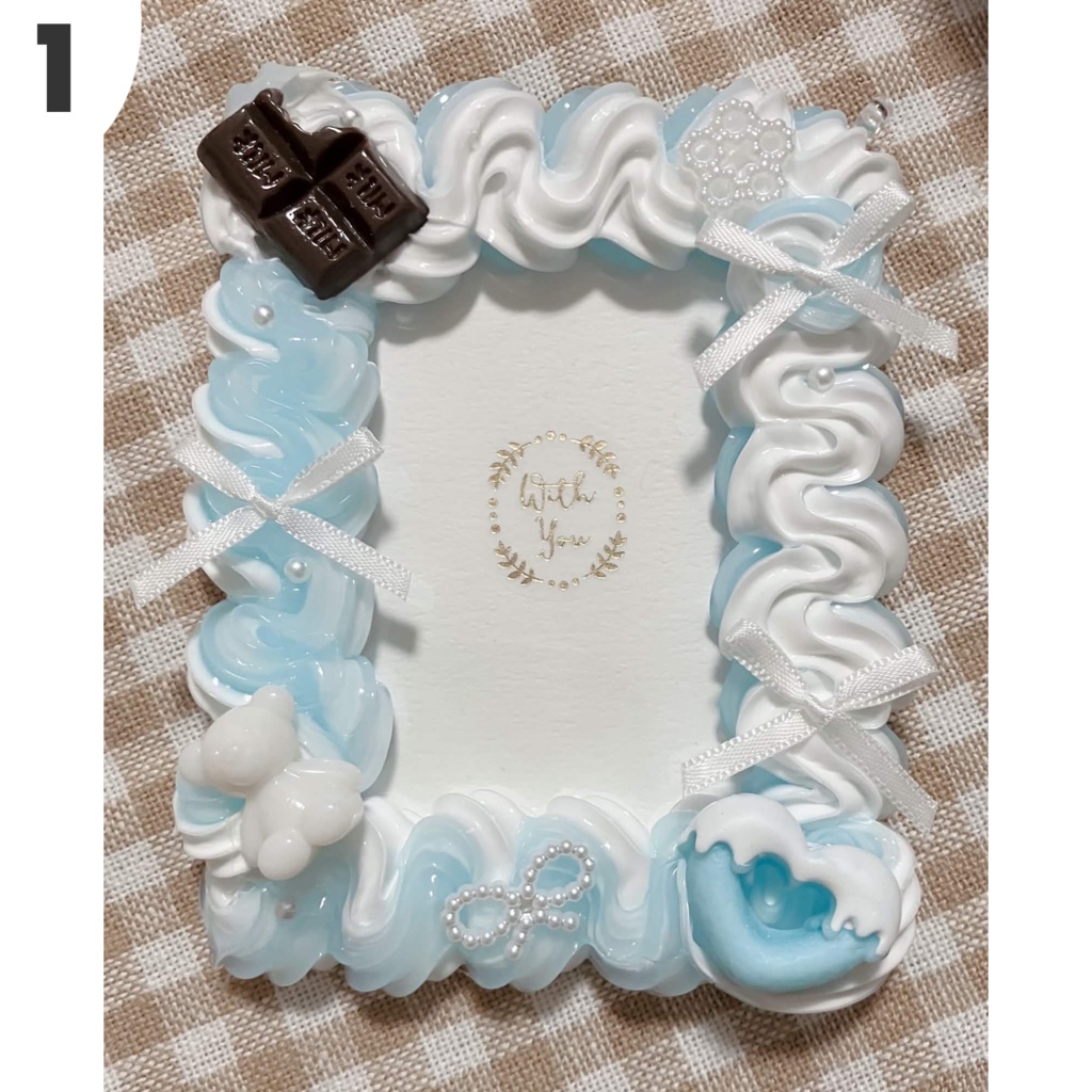 ホイップデコ トレカケース Blue