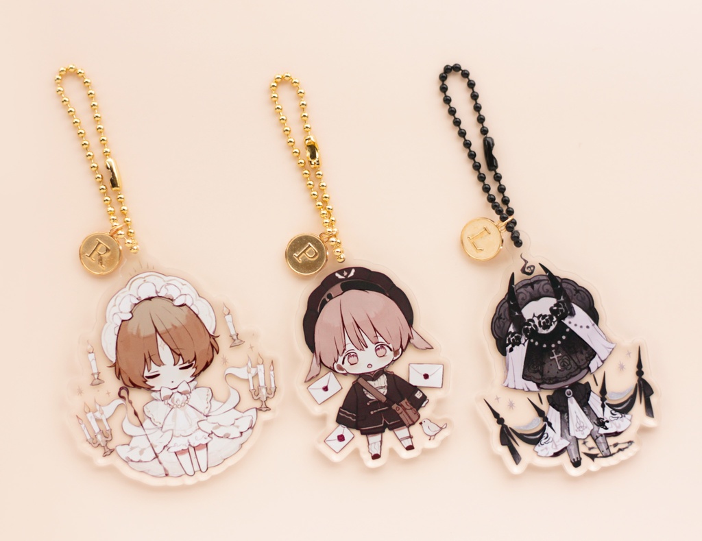 ミニアクリルキーホルダー