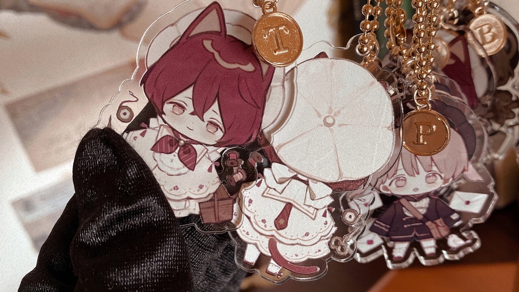 ミニアクリルキーホルダー