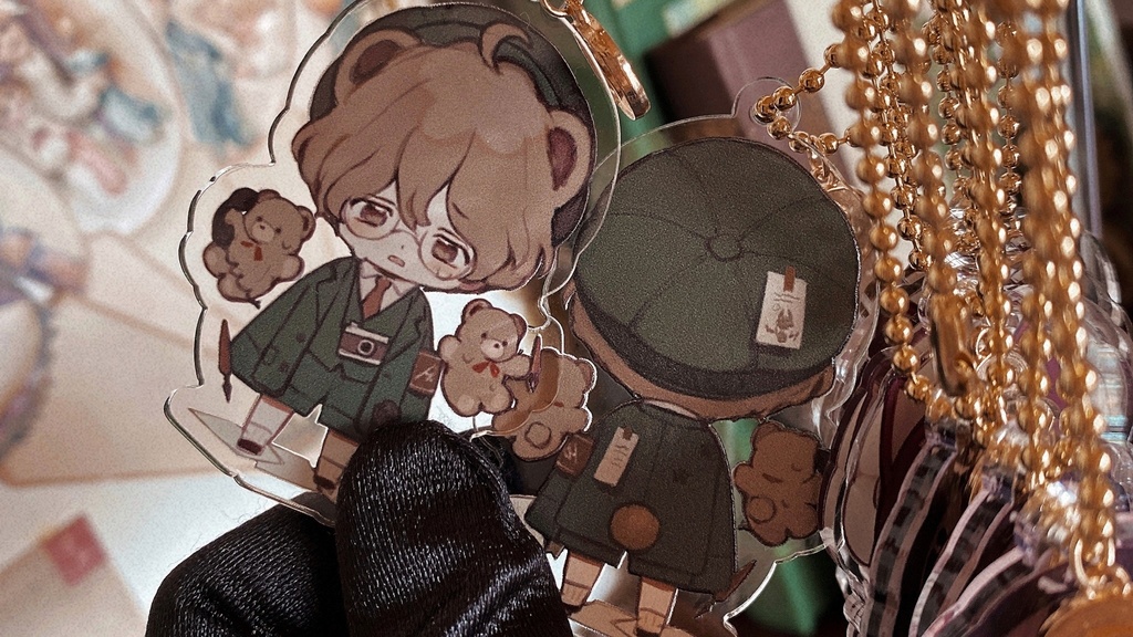 ミニアクリルキーホルダー