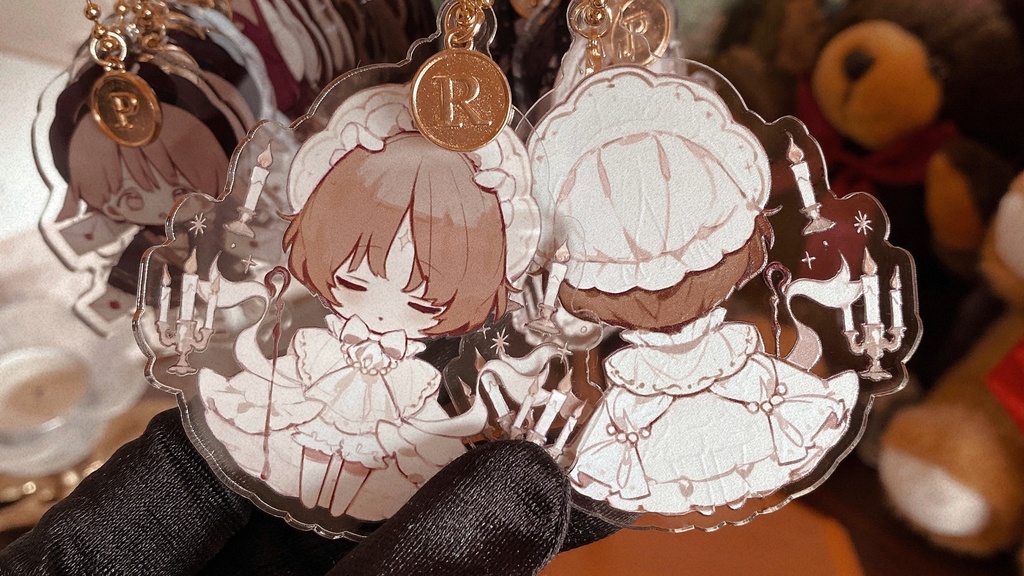 ミニアクリルキーホルダー