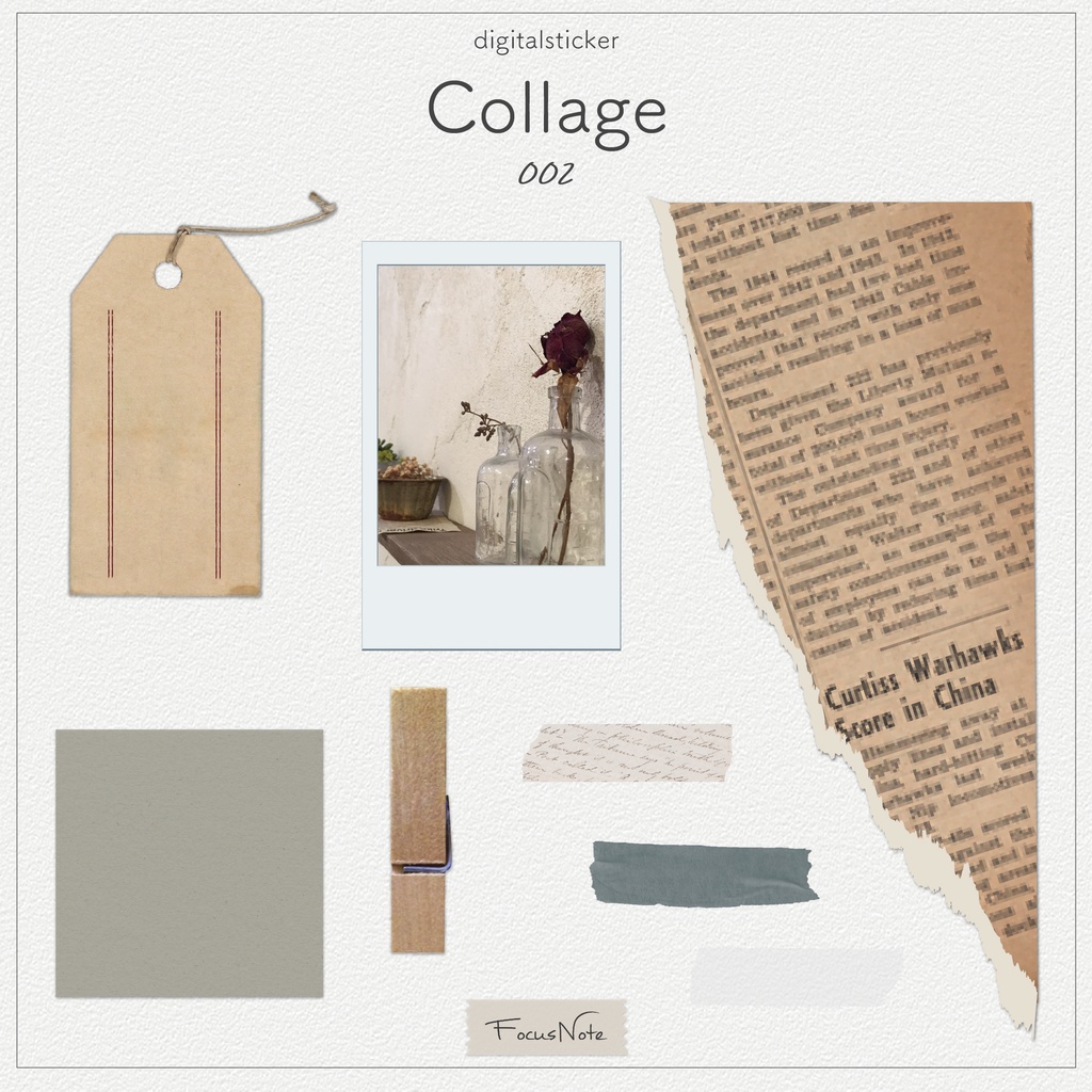 Digitalsticker【Collage-002】