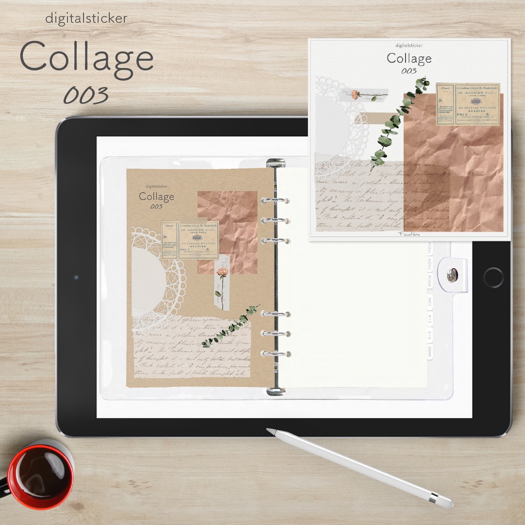 Digitalsticker【Collage-003 】