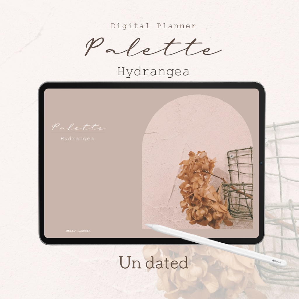 デジタルプランナー 「Palette」(日付なし万年タイプ)