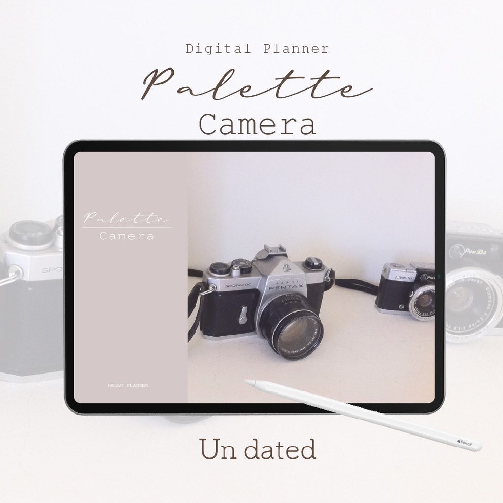 デジタルプランナー 「Palette」(日付なし万年タイプ)