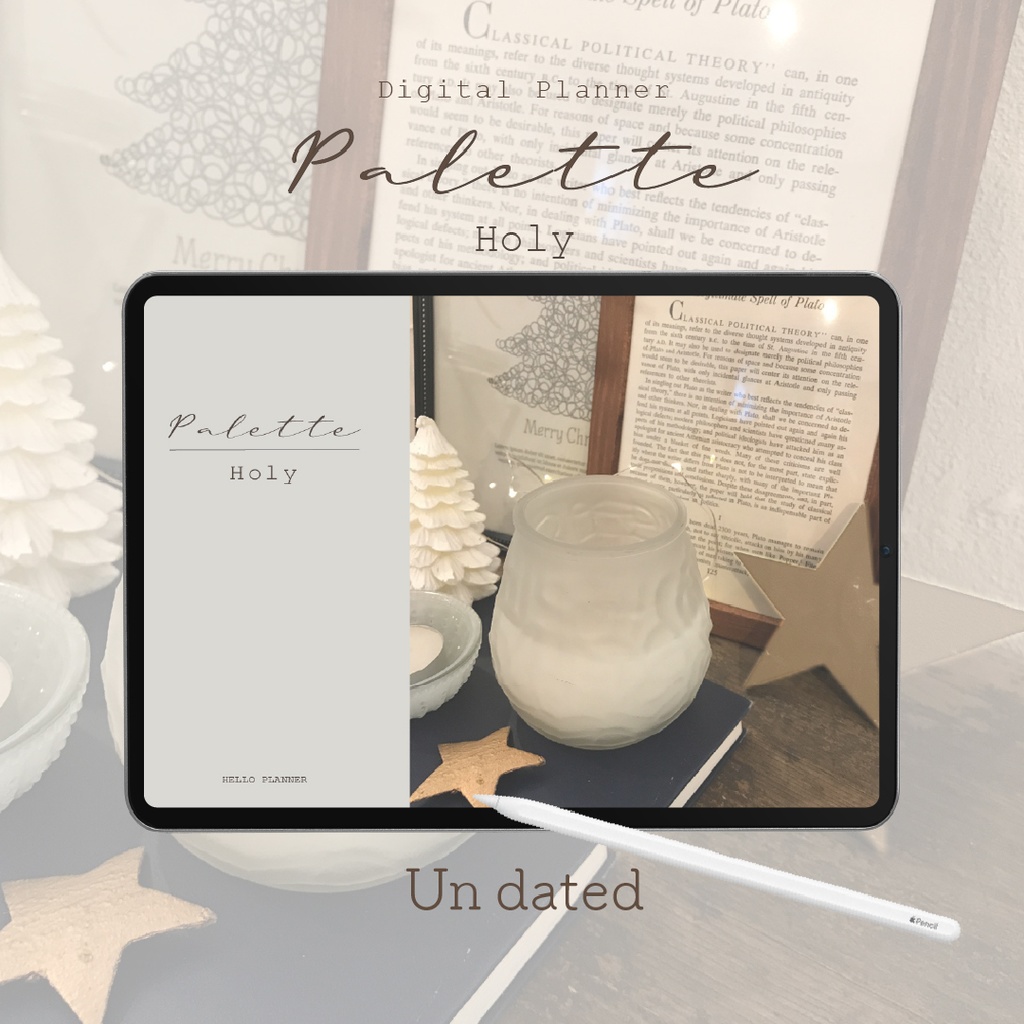 デジタルプランナー 「Palette」(日付なし万年タイプ)