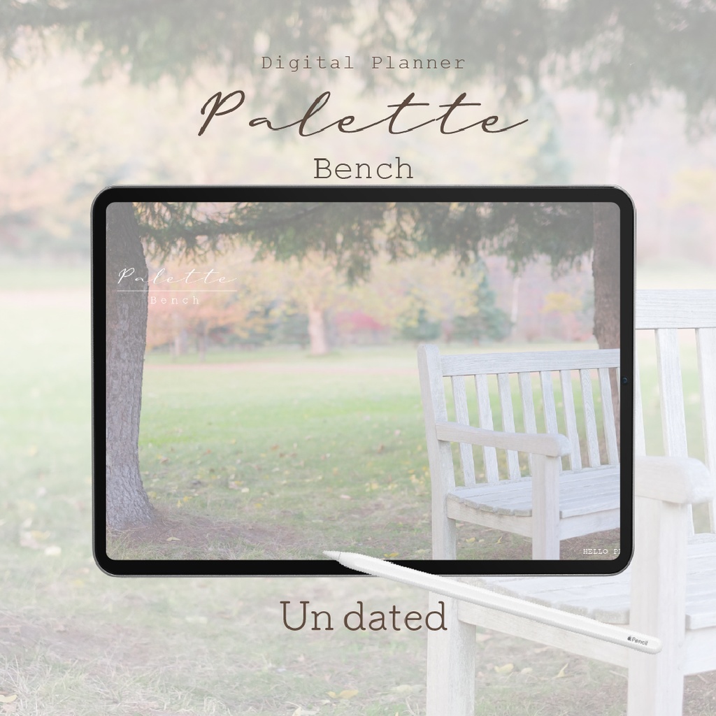 デジタルプランナー 「Palette」(日付なし万年タイプ)