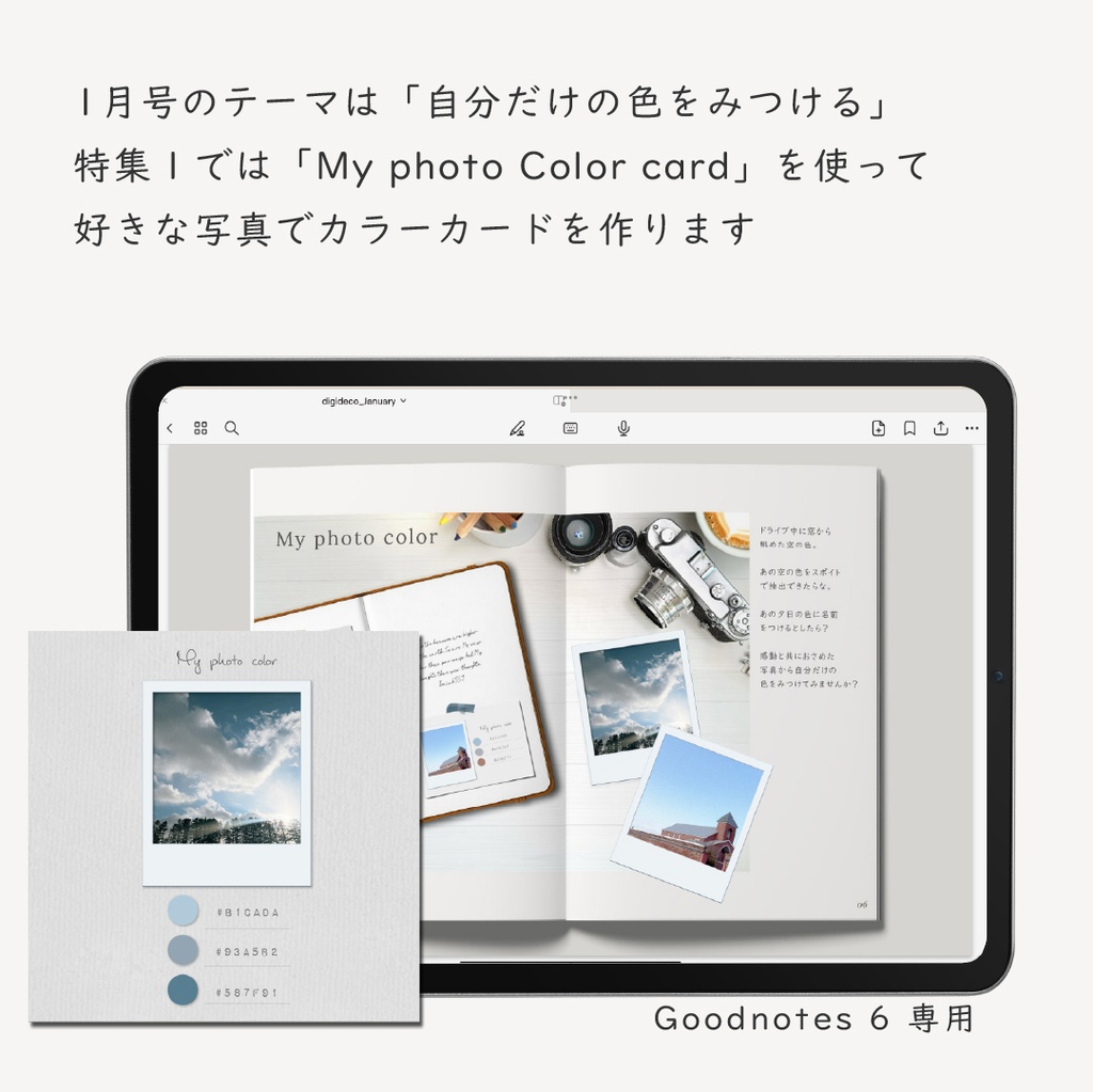 デジタルクラフトブック 「Digi Deco -January -」