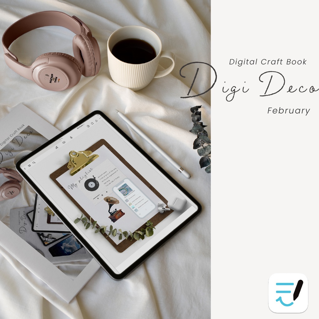 デジタルクラフトブック 「Digi Deco February」