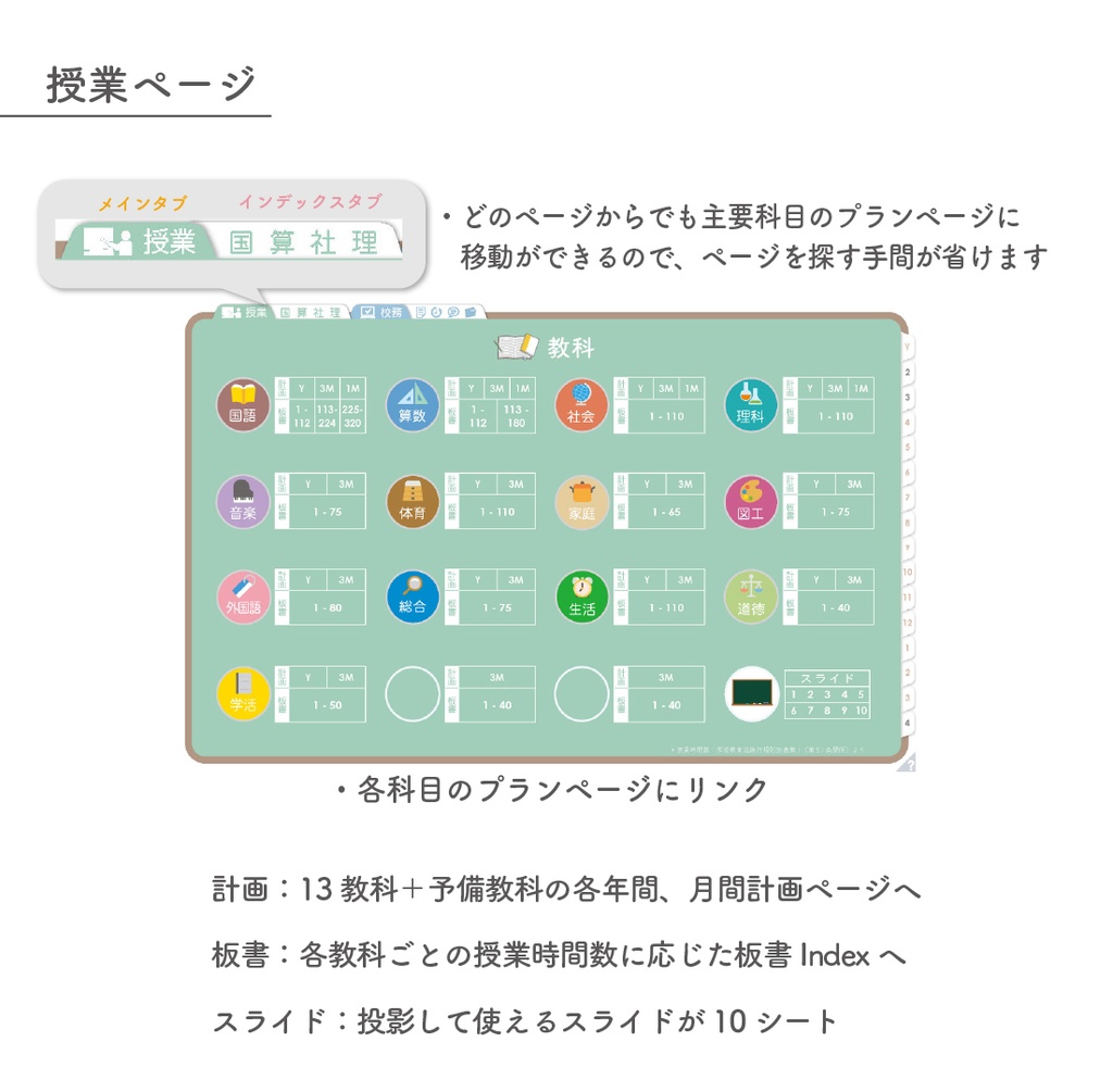 2025年度「先生手帳(小学校版)」レギュラー【色:マロン】