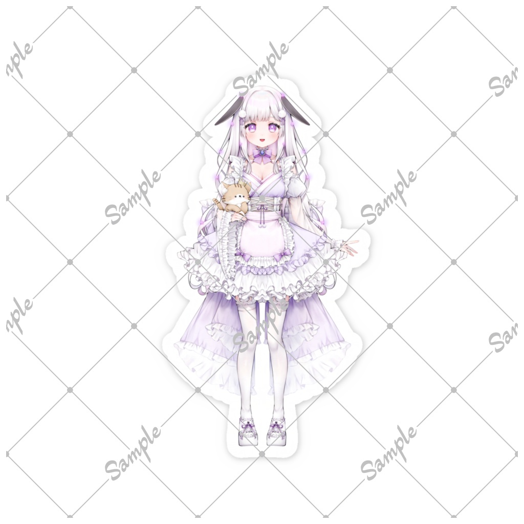 スマホステッカー(立ち絵①)