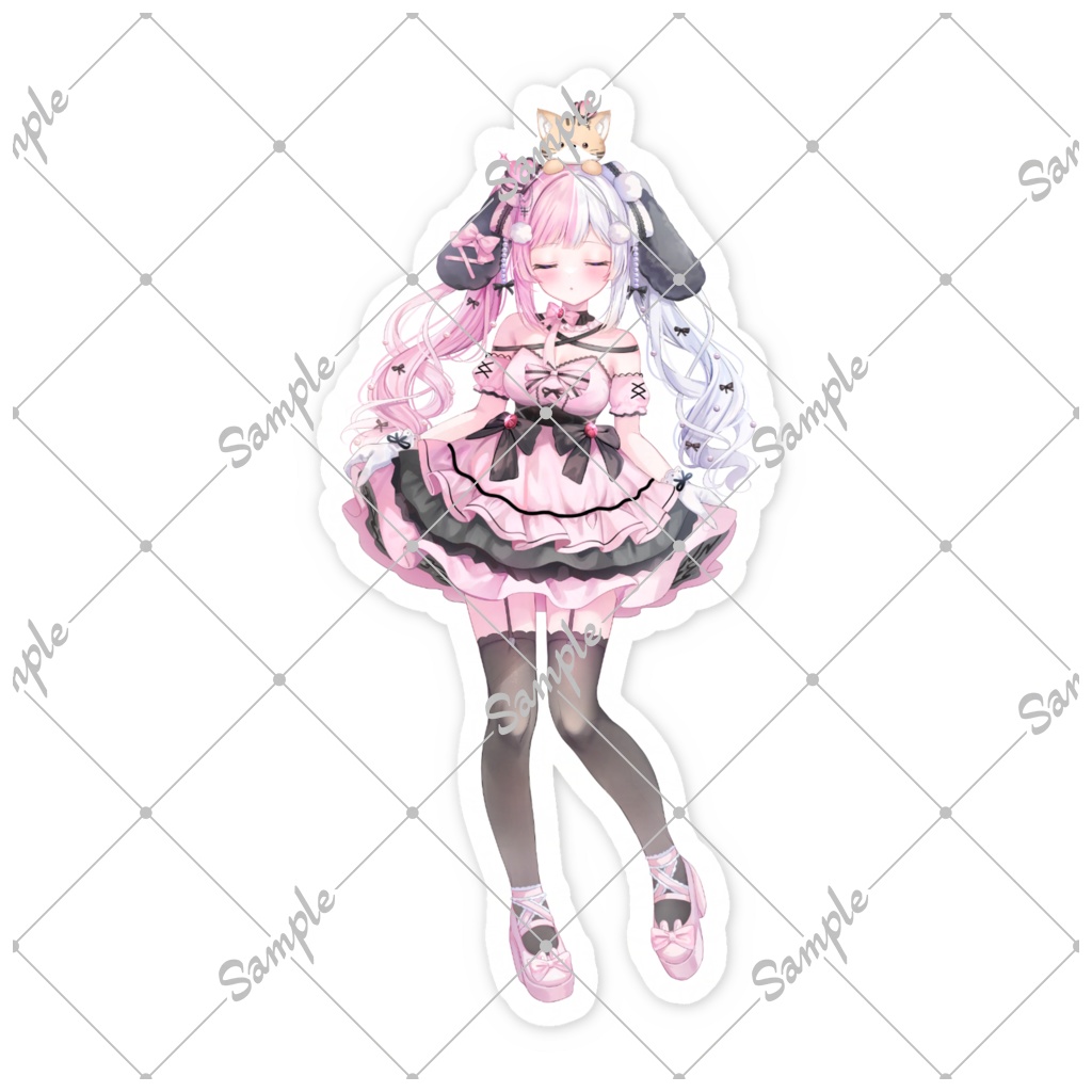 スマホステッカー(立ち絵④)