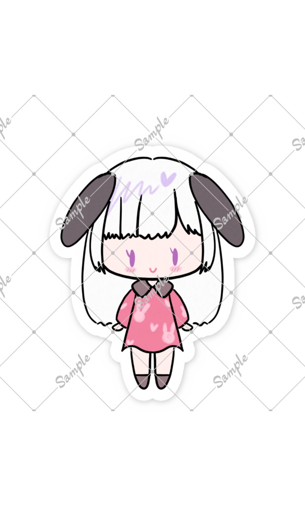 スマホステッカー(手書き①)