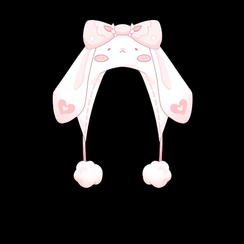 【Vts】【VTuber向け】Bunny hat【Live2d付き】