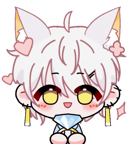 【Live2d Model】白髪の猫1.0【汎用型live2d】【Live2D完成品モデリング】【Vtuberモデル】白发猫猫1.0