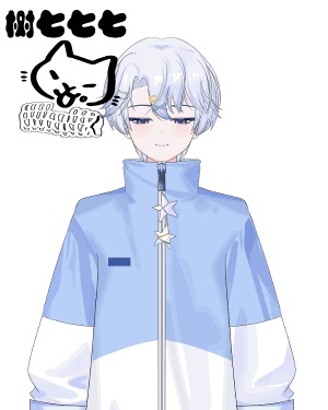 【Live2d Model】Blue-haired Little Wolf【汎用型live2d】【Live2D完成品モデリング】【Vtuberモデル】