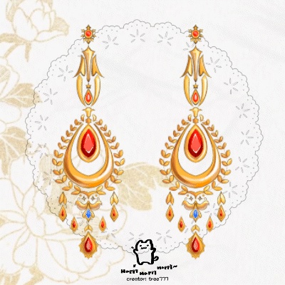 【VTS】【VTuber向け】 vtuber asset |earrings