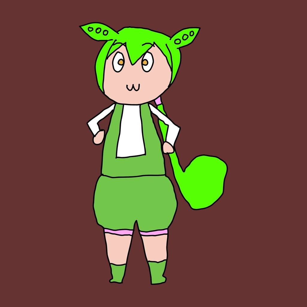 ずんだもん立ち絵