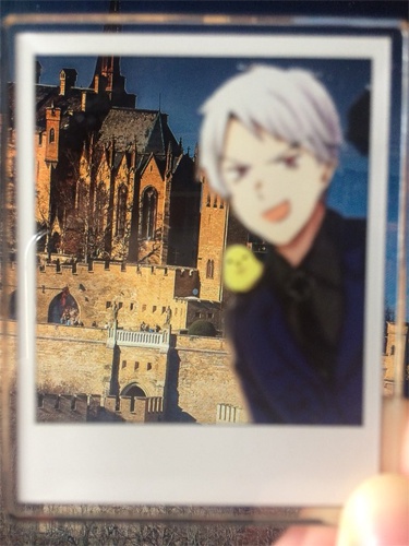 ポラロイド風アクキー