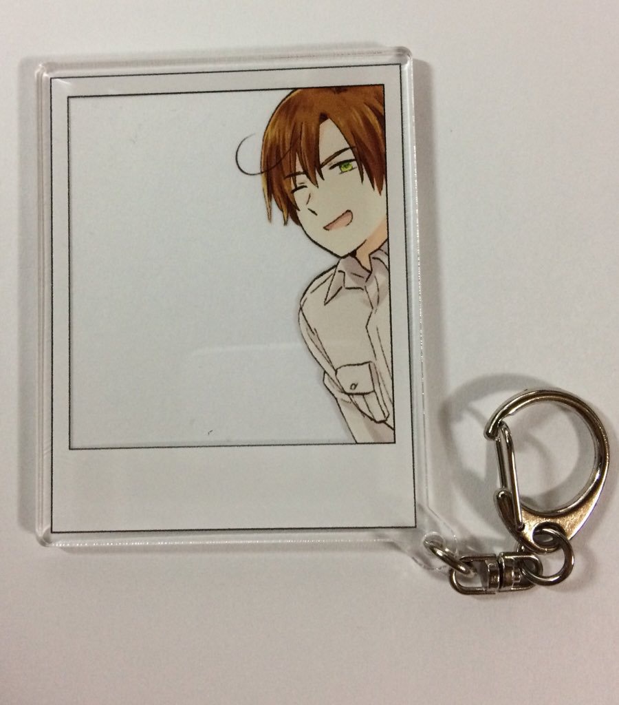 ポラロイド風アクキー