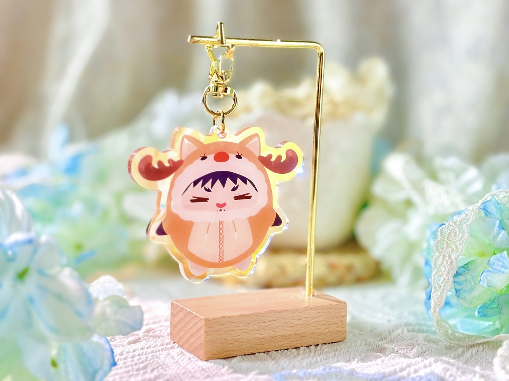 🫎カフくんのアクリルキーホルダー