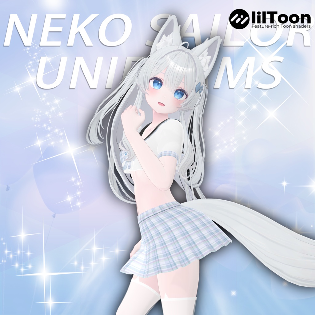 7アバター対応猫の制服 neko sailor uniforms