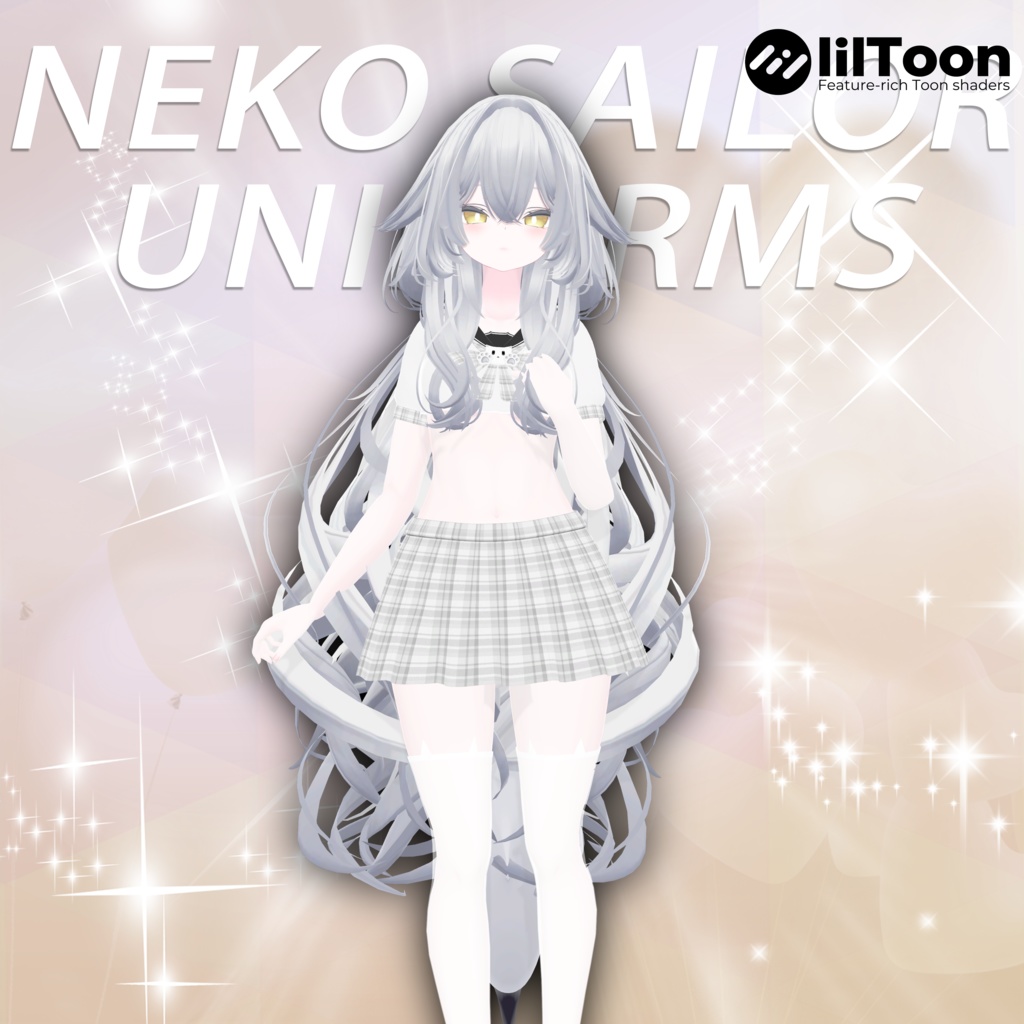 7アバター対応猫の制服 neko sailor uniforms