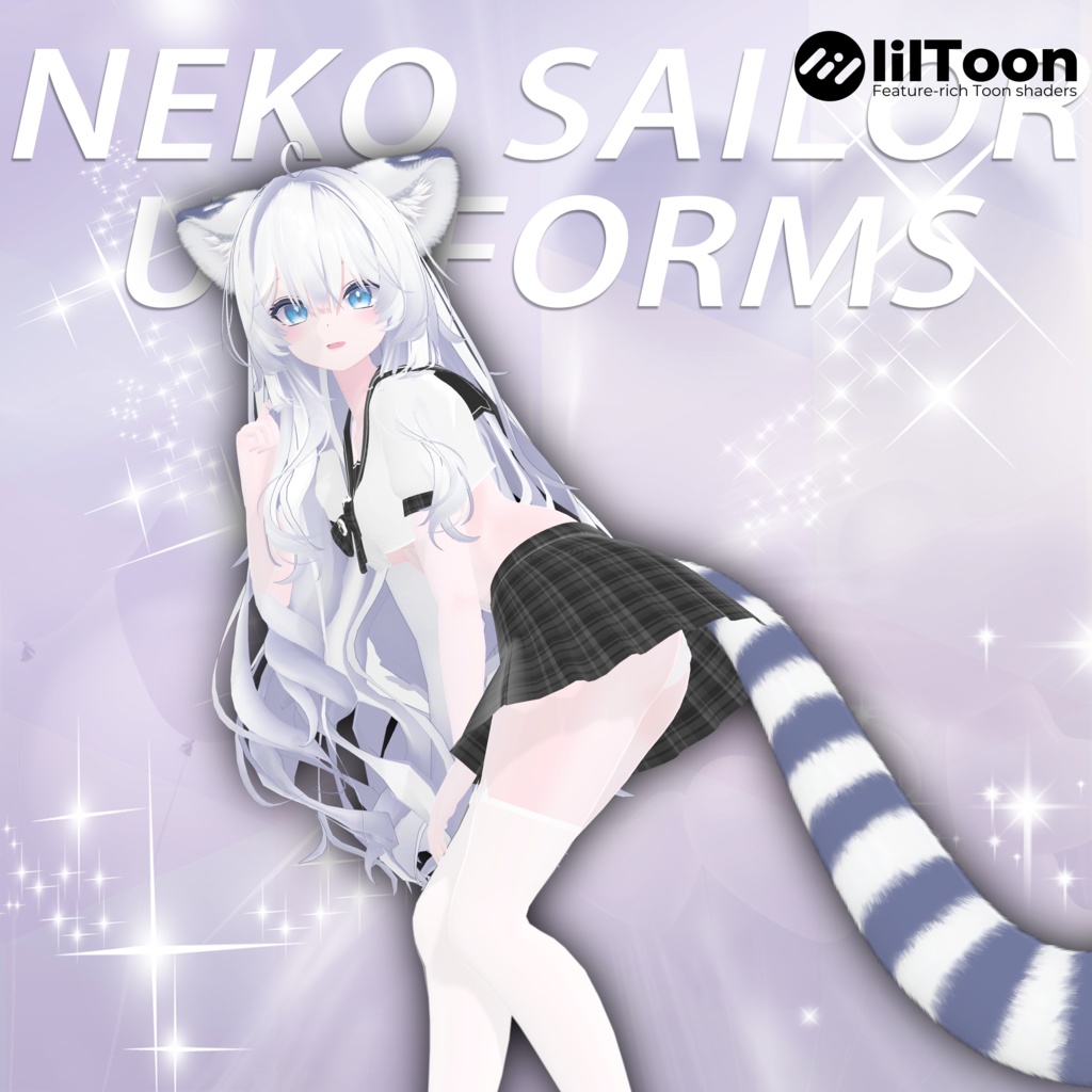 7アバター対応猫の制服 neko sailor uniforms