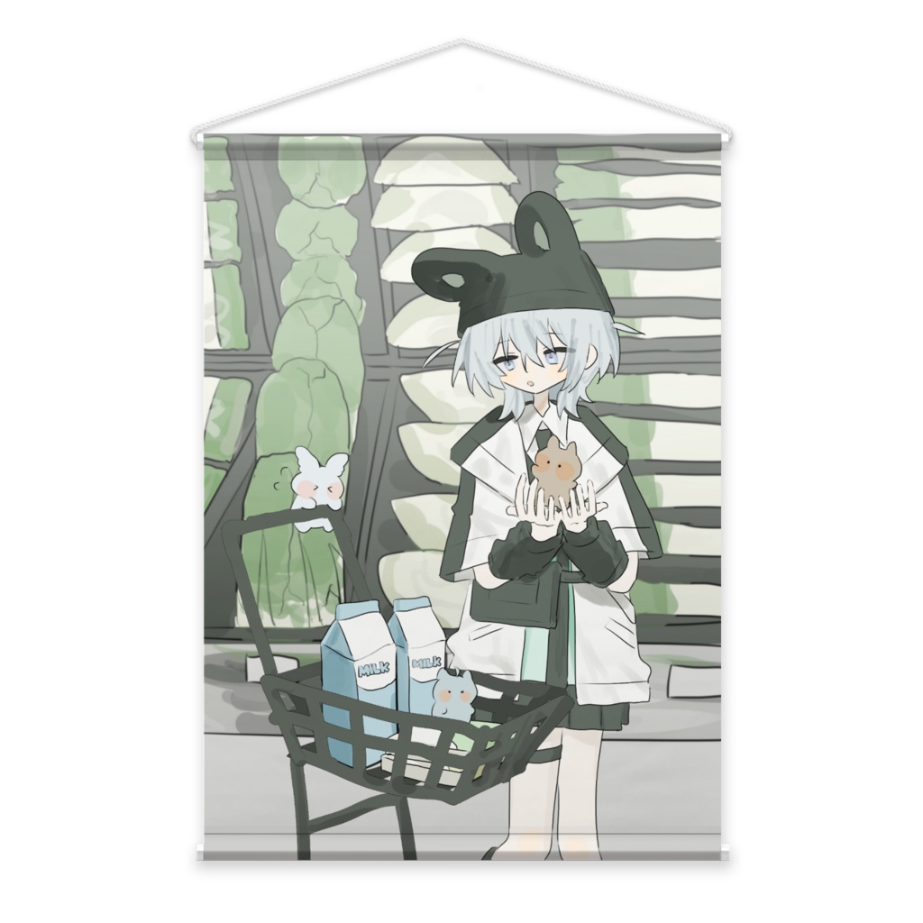 ショッピングセカイちゃん　タペストリー
