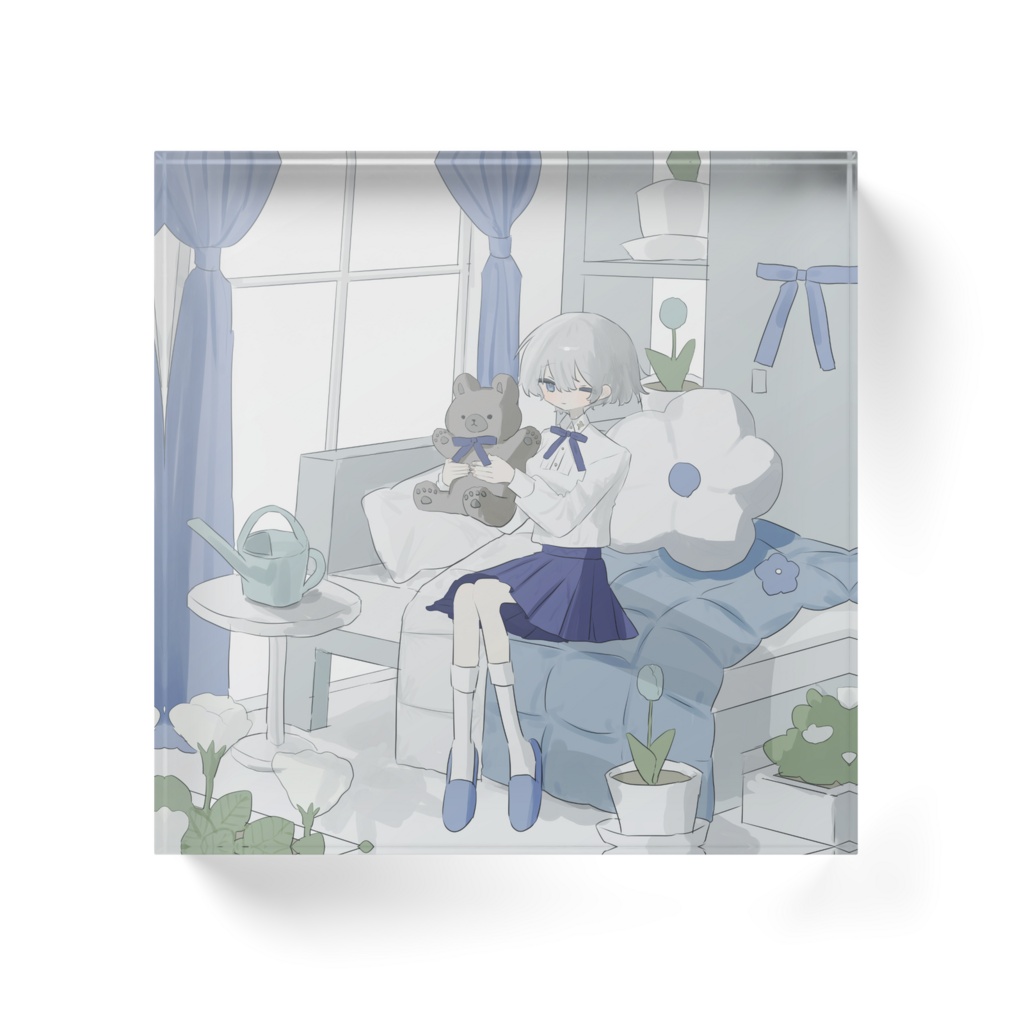 世界ちゃんルーム アクリルブロック