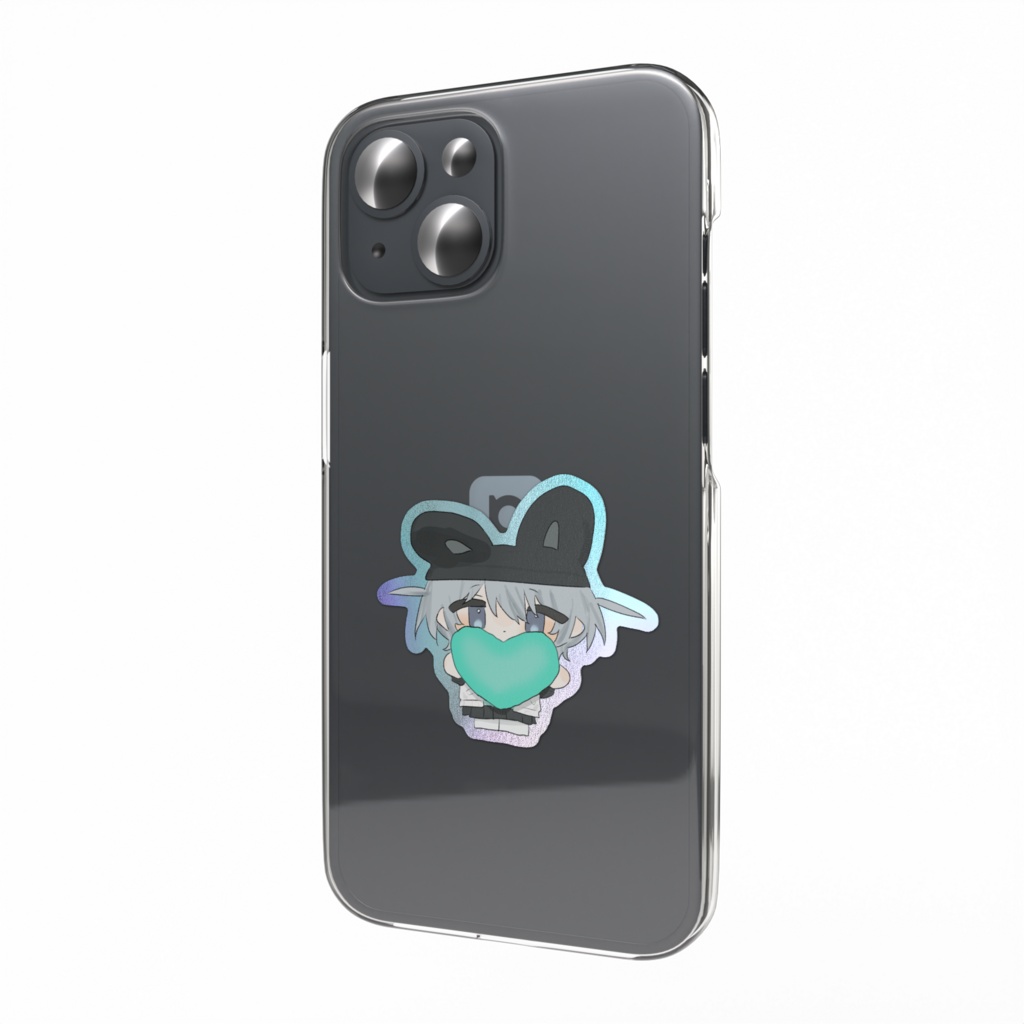 セカイちゃん　デフォルメオーロラスマホステッカー