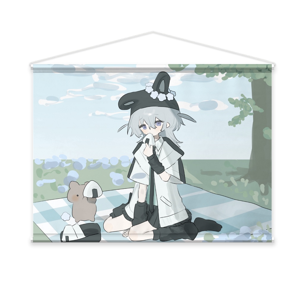 ピクニックセカイちゃん　タペストリー