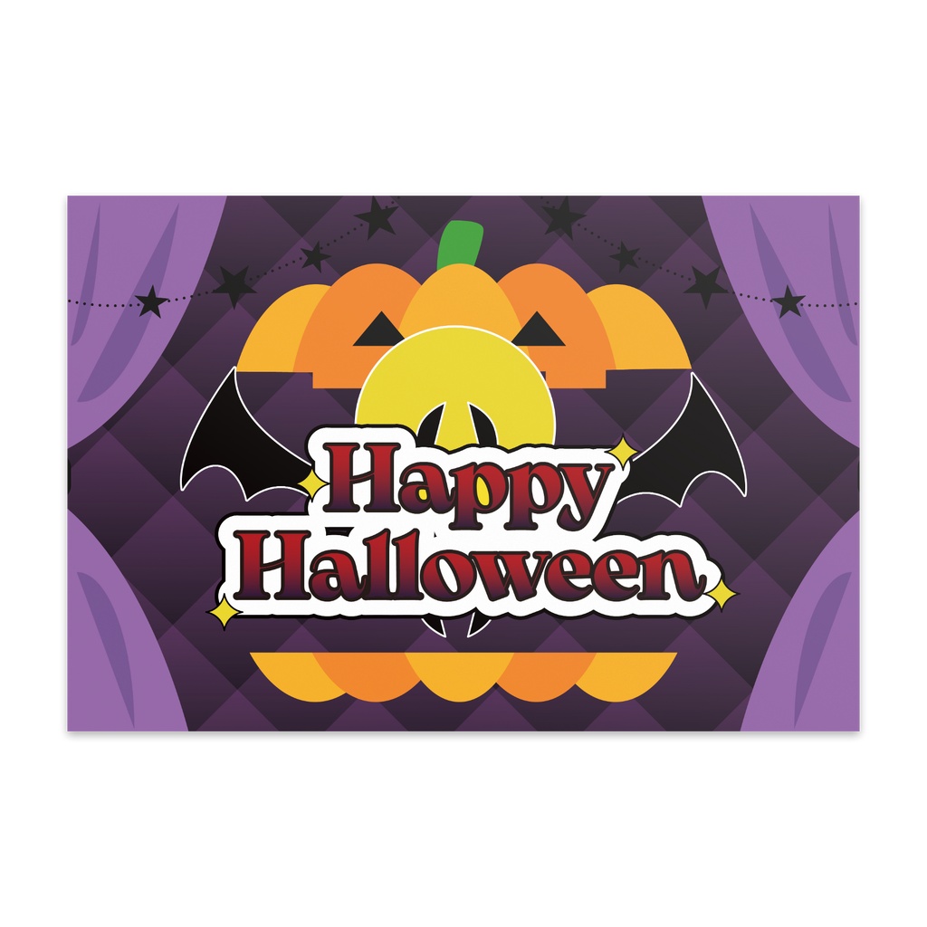 ハロウィンポストカード