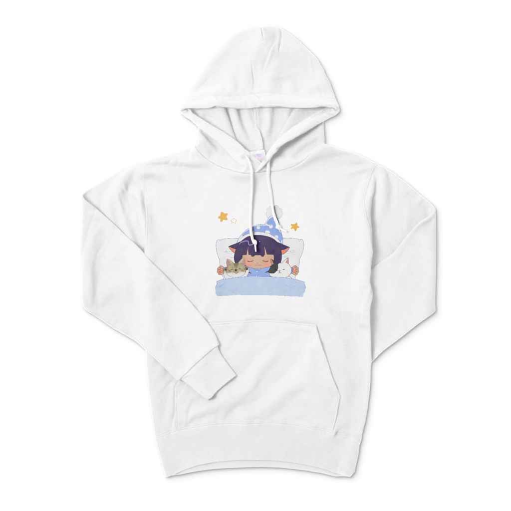 紺ちゃんとおやすみ パーカー