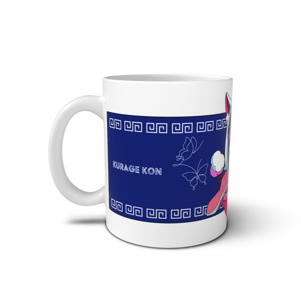 【マグカップ】辛いラーメン大好き紺ちゃん【儚牙紺】