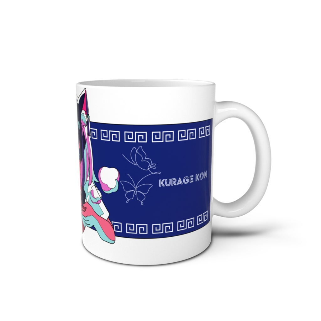 【マグカップ】辛いラーメン大好き紺ちゃん【儚牙紺】