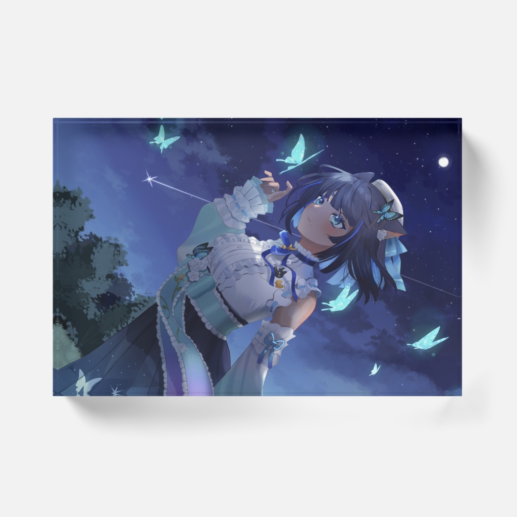 新モデル記念✧アクリルブロック【儚牙紺】