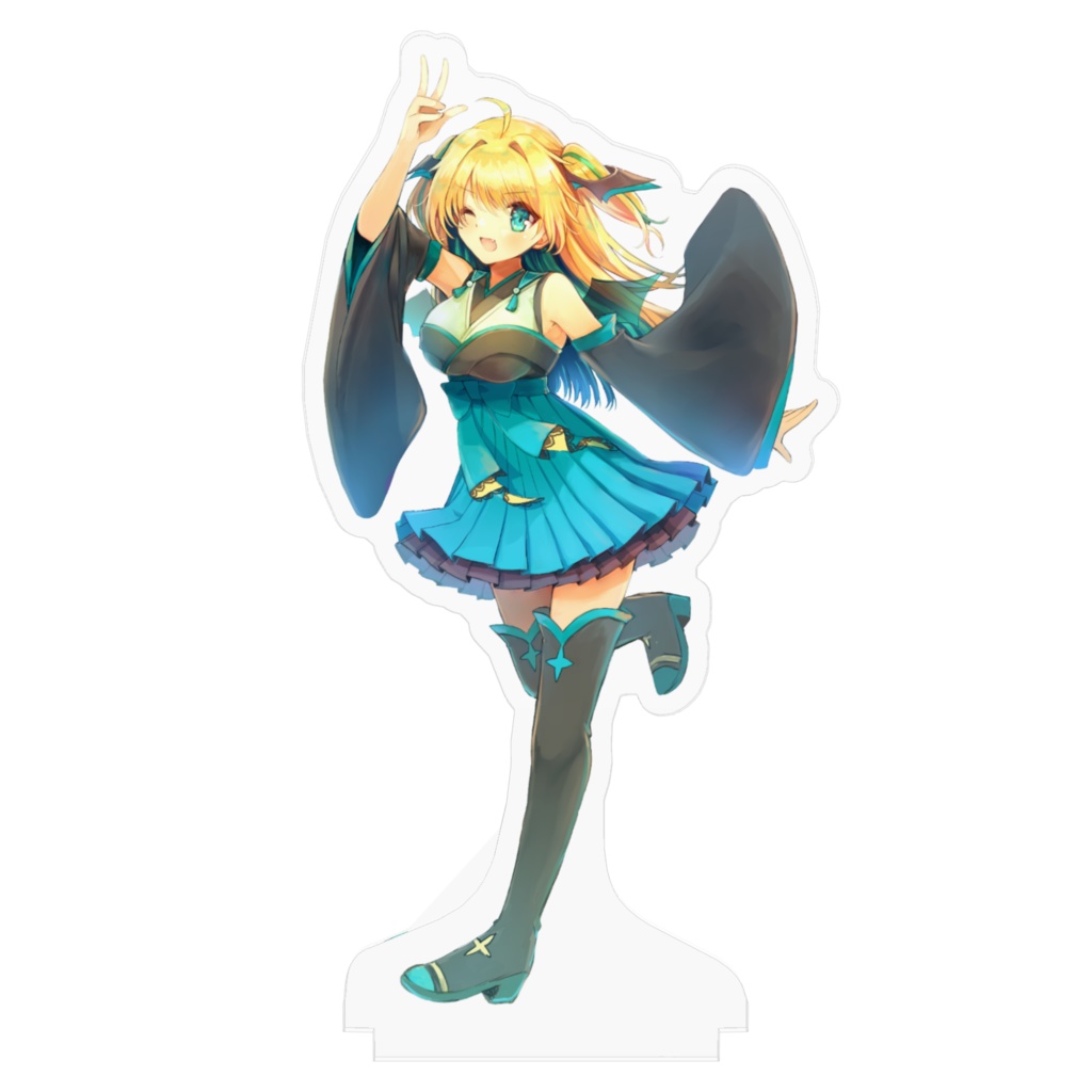 緑魔キャロラインアクリルフィギュア